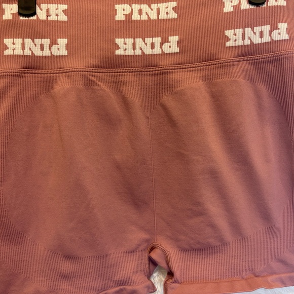 PINK Victoria's Secret Women's Dusty Rose Bike Shorts | Activewear | Size XL 💗✨ - Picture 15 of 16